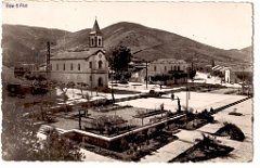 BOUSFER ANNEES 50 L EGLISE ST ANNE ET SA PLACE 02